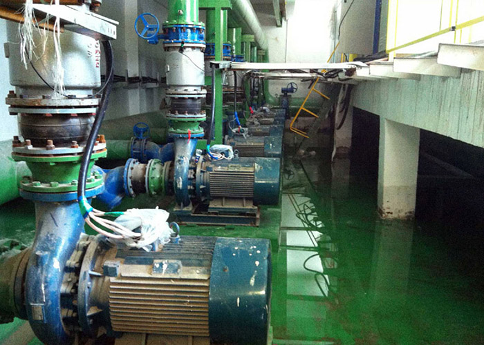 Application site of thermal company